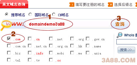 域名查询